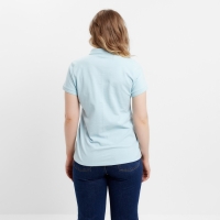 Футболка (поло) женская MINAKU REGULAR FIT: цвет голубой, р-р 52