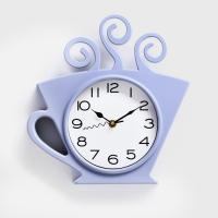 Часы настенные, серия: Кухня, "Чашка кофе", плавный ход, 30 х 28.5 см, циферблат 16 см Часы настенные, серия: Кухня, "Чашка кофе", плавный ход, 30 х 28.5 см, циферблат 16 см