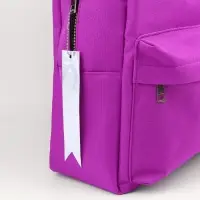 Светоотражающий элемент &laquo;Флажок&raquo;, двусторонний, 15&times;3 см, серый