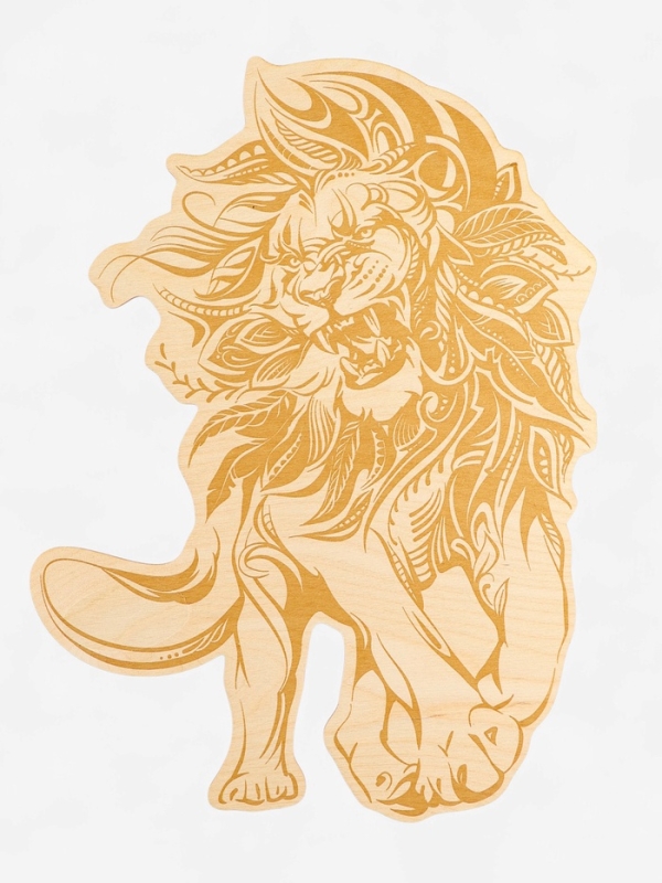 Доска для выжигания "Лев" 05526