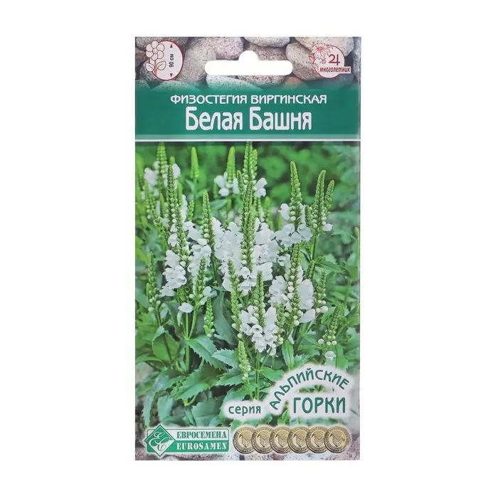Семена Физостегия виргинская "Белая Башня",  0 ,1  г