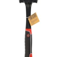 Кувалда ТУНДРА ПРОФИ, цельнокованая, двухкомпонентная рукоятка, магнит, 1 кг