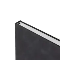 Ежедневник Horizon, недатированный, серый с черным