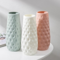 Ваза для цветов, 10&times;10&times;23 см, 1,2 л, цвет МИКС