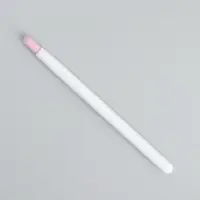 Пушер керамический, 13 см, белый, розовый