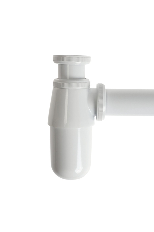 Сифон ZEIN engr, для раковины, бутылочный, 1 1/4 Сифон ZEIN engr, для раковины, бутылочный, 1 1/4" х 32 мм, цинк, белый