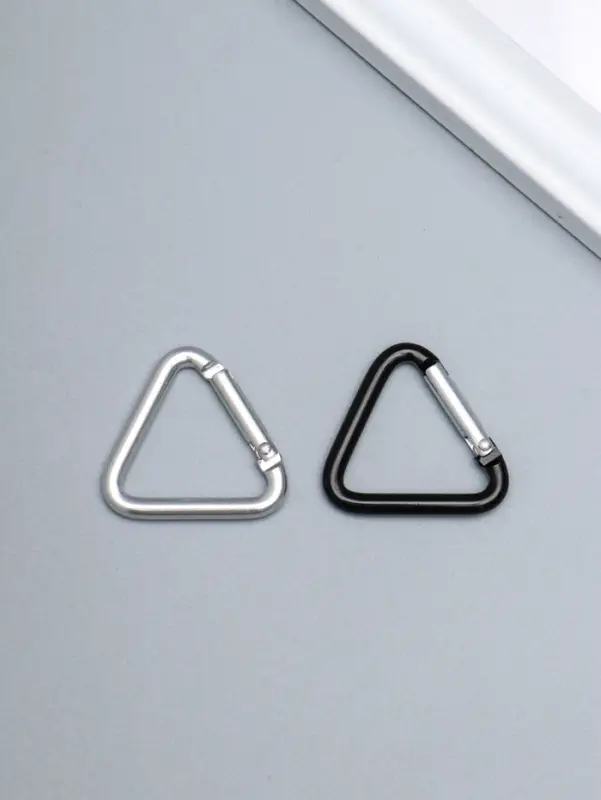 Карабин треугольник, 3,5 см. МИКС