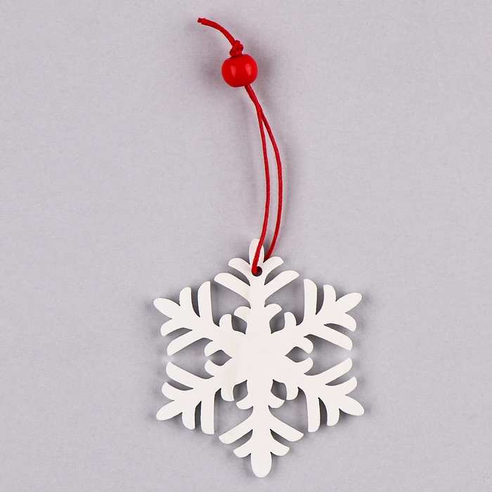 Подвеска новогодняя &laquo;Снежинка&raquo;, (набор 3 шт.)