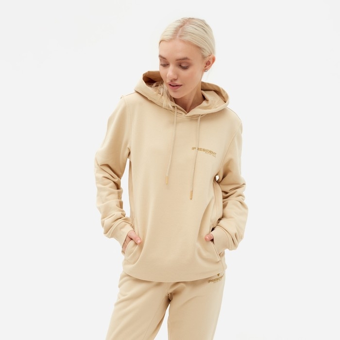 Худи President, размер XL, цвет бежевый