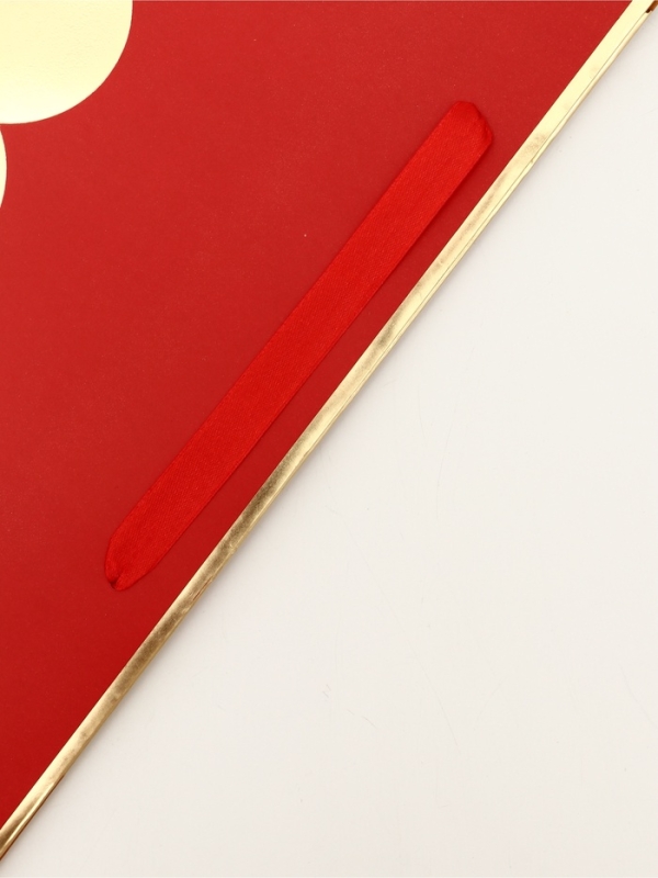 Пакет подарочный горизонтальный "Люблю тебя", 40 &times; 31 &times; 14 см