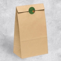 Наклейки для бизнеса, &laquo;Экологично&raquo;, 4 х 4 см, 11 м - 252 шт.