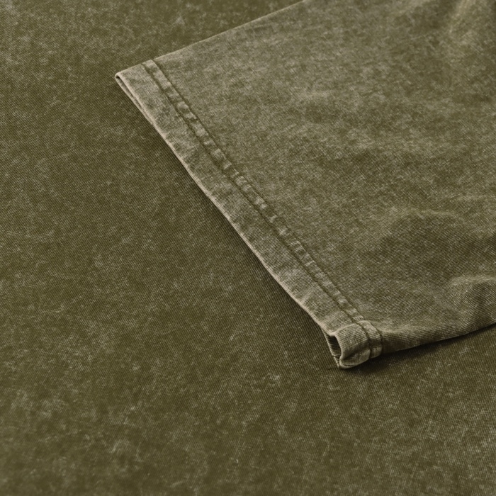 Футболка мужская MIST из вареного хлопка, цв. зеленый, р-р XL