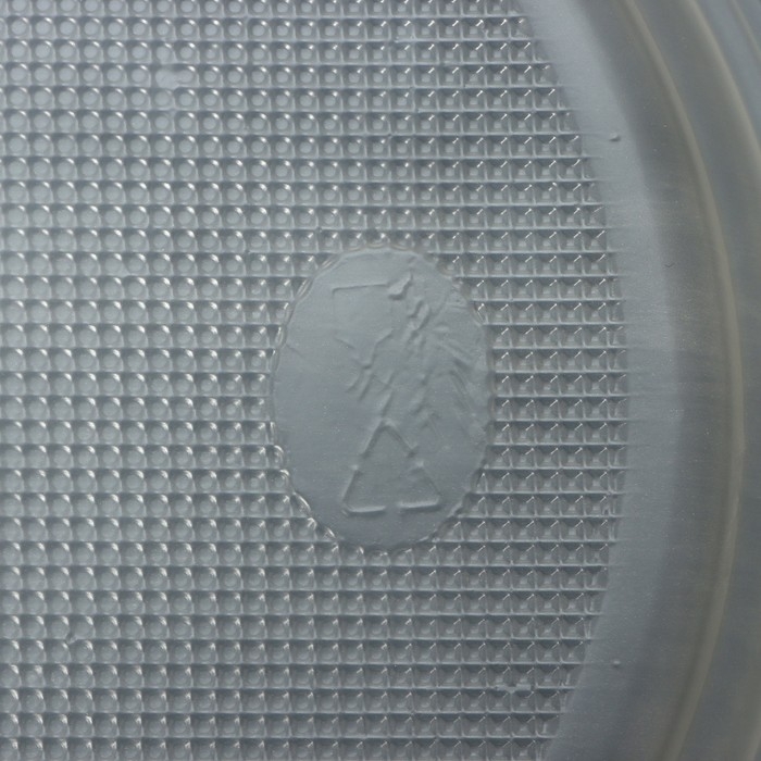 Набор пласиковых одноразовых тарелок, d=20,5 см, цвет белый, в наборе 10 шт Набор пласиковых одноразовых тарелок, d=20,5 см, цвет белый, в наборе 10 шт