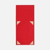 Коробка складная Quadra Fold, красная