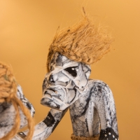 Сувенир &laquo;Аборигены танцоры&raquo;, 17&times;7.5&times;21 см, дерево