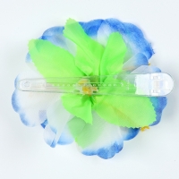 Гавайский набор зажим с голубым цветком, венок Гавайский набор зажим с голубым цветком, венок