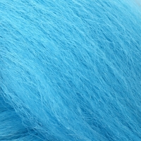 ZUMBA Канекалон однотонный, гофрированный, 60 см, 100 гр, цвет голубой(#AY32)