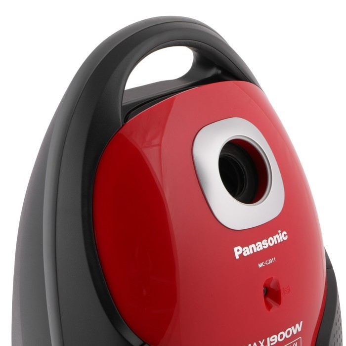 Пылесос PANASONIC MC-CJ911R, мешок, 1900 Вт, 6 л, красный Пылесос PANASONIC MC-CJ911R, мешок, 1900 Вт, 6 л, красный