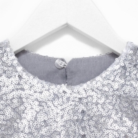 Платье детское с пайетками KAFTAN, размер 36 (134-140 см), лиловый Платье детское с пайетками KAFTAN, размер 36 (134-140 см), лиловый