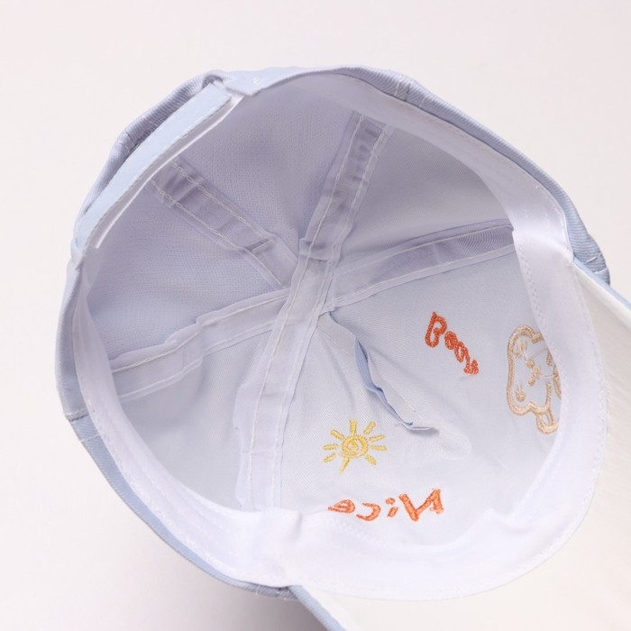 Кепка детская MINAKU цвет голубой, размер 48-50