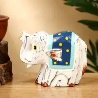Сувенир &laquo;Слонёнок&raquo;, 12&times;5.5&times;9 см, дерево, белый