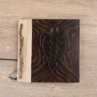 Фотоальбом "Черепаха" 10 листов, 19х19х2 см, цв. коричневый