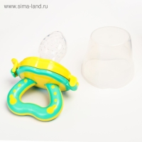 Ниблер с силиконовой сеточкой Basic, цвет зелёный Ниблер с силиконовой сеточкой Basic, цвет зелёный