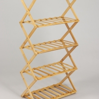 Подставка для цветов Greengo, 5 полок, 50 &times; 25 &times; 89 см, напольная, бамбук