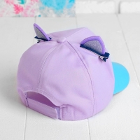 Кепка детская для девочки &laquo;Совунья&raquo;, с заколочками, р-р. 52-54 см, 5-7 лет