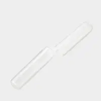 Футляр для зубной щетки, пластик, 19&times;2.5&times;2 см, прозрачный