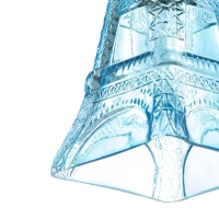 Светильник подвесной "Эйфель" Е14 40Вт синий 8х8х27-127см