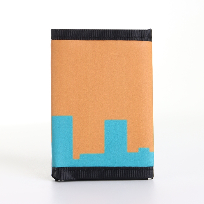 Кошелёк детский на липучке &laquo;Выбражулька&raquo;, цвет оранжевый