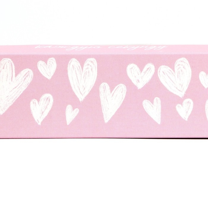 Коробка под 5 конфет с ячейками &laquo;Будь счастлива&raquo;, 21 х 3.3 х 5.8 см