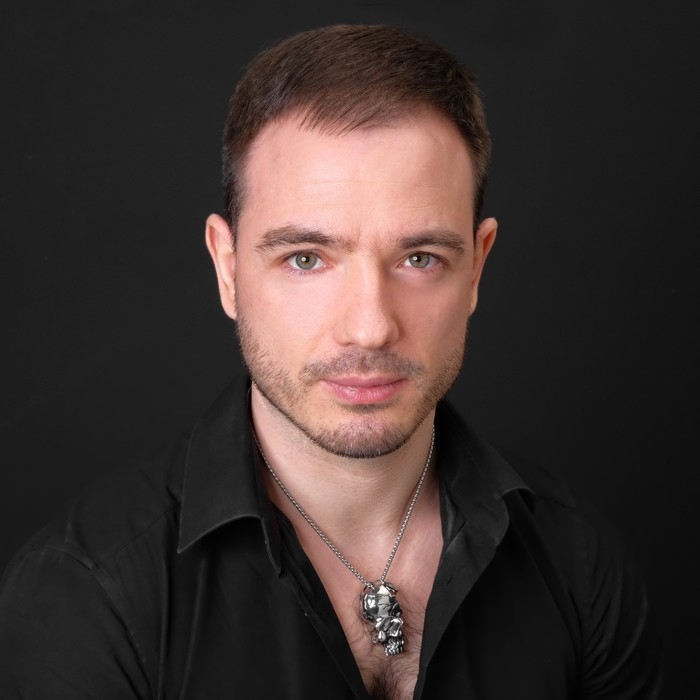 Кулон унисекс &laquo;Череп&raquo; половина, цвет чернёное серебро, 60 см