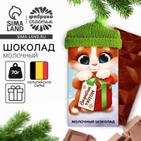 Шоколад молочный &laquo;Согревают уютом&raquo;, 70 г.