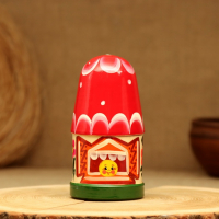 Пальчиковый театр &laquo;Колобок&raquo;, теремок и 7 кукол, 14 см