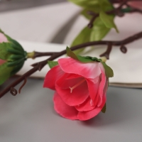 Цветы искусственные "Роза мини карнавал" 70х4 см, розовый