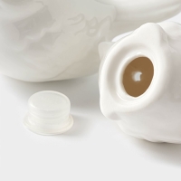 Набор фарфоровый для специй на бамбуковой подставке BellaTenero &laquo;Воробушки&raquo;, 2 предмета: солонка 75 мл, перечница 75 мл, цвет белый