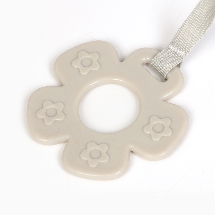 Развивающая игрушка &laquo;Подушечка Зверята&raquo;, прорезыватель, погремушка, зеркало, Крошка Я