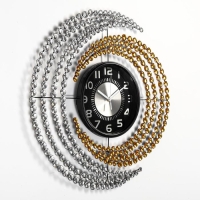 Часы настенные, серия: Ажур, "Нинбург", плавный ход, d-57 см, циферблат 22 см