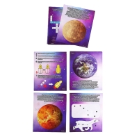 Набор для опытов &laquo;Увлекательный космос&raquo;, 8 карточек с заданиями