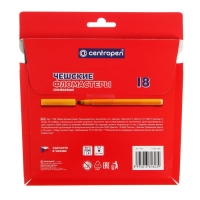 Фломастеры 18 цветов Centropen 7790/18 Пингвины, линия 1.0 мм, пластиковый конверт Фломастеры 18 цветов Centropen 7790/18 Пингвины, линия 1.0 мм, пластиковый конверт