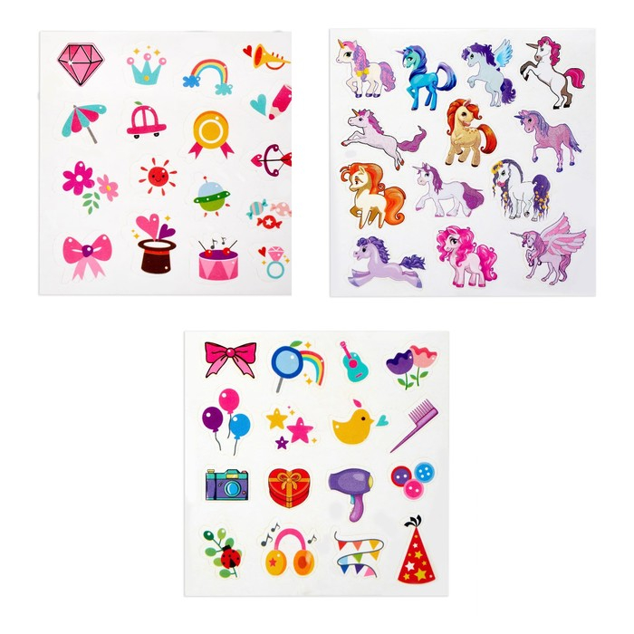 Набор игровой &laquo;Пони&raquo;, 2 шт., с аксессуарами