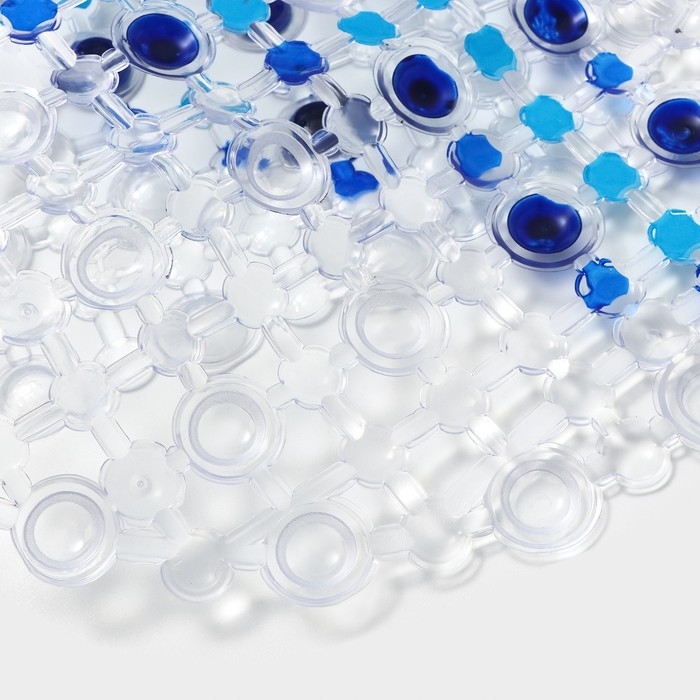 Коврик противоскользящий в ванну на присосках Доляна &laquo;Дельфин&raquo;, для детей, 35&times;65 см