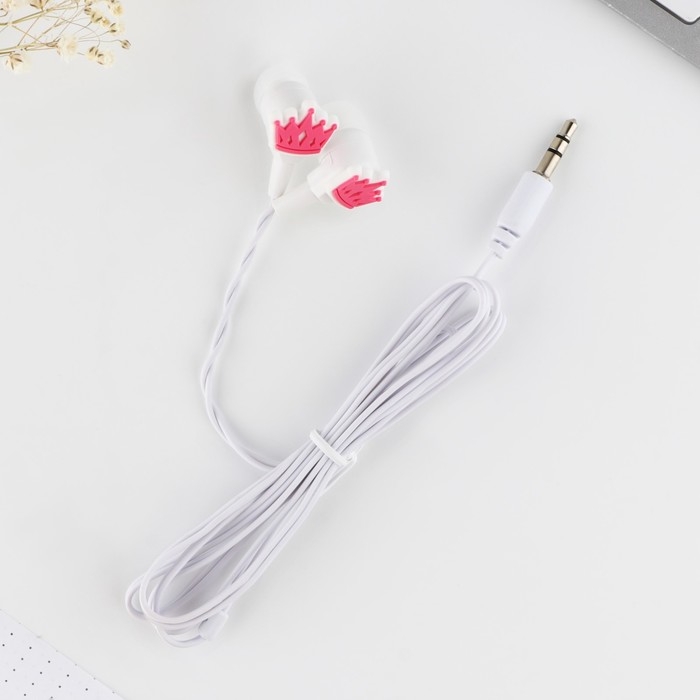 Наушники проводные &laquo;Корона&raquo;, мод. VBT 1.30, 120 см