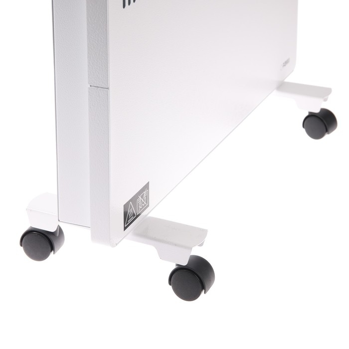 Обогреватель РЭМО СБ-2000.2 W, конвекторный, настенный/напольный, 2000 Вт, 30 м&sup2;, белый