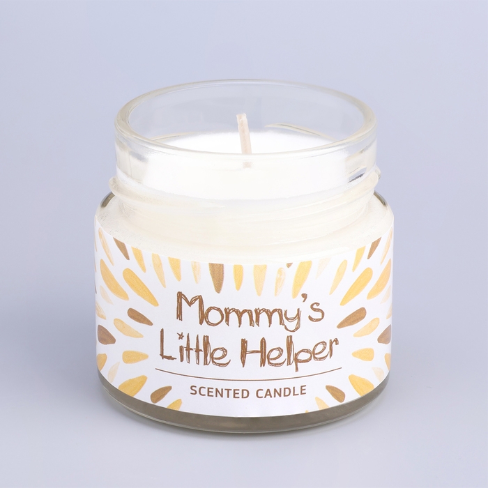 Свеча ароматическая в банке "Лесная тропа", совый воск, 80 г