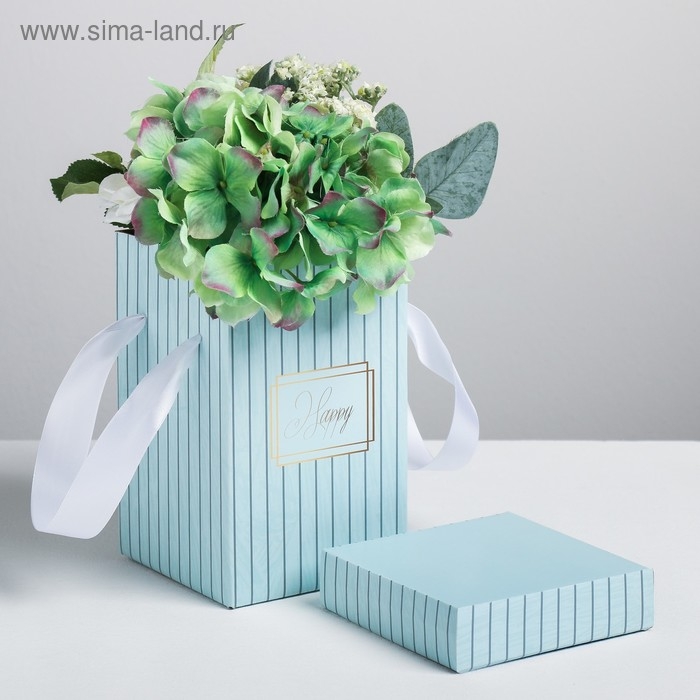 Коробка подарочная складная «Счастье», 10 х 18 см Коробка подарочная складная «Счастье», 10 х 18 см