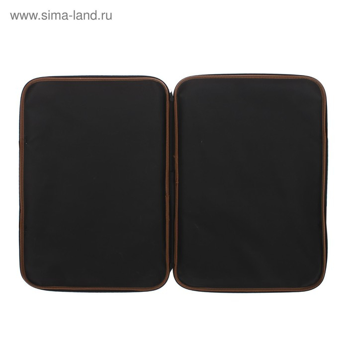 Папка для чертежей и рисунков А3, 470 х 350 х 20 мм, с ручками, текстильная, Calligrata Стандарт, Черная, плотность 600D Папка для чертежей и рисунков А3, 470 х 350 х 20 мм, с ручками, текстильная, Calligrata Стандарт, Черная, плотность 600D