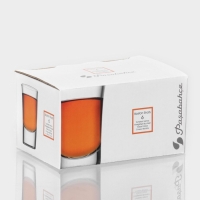 Набор стопок - шотов для ликера Paşabah&ccedil;e Boston Shots, 40 мл, набор 6 шт., стекло, прозрачный